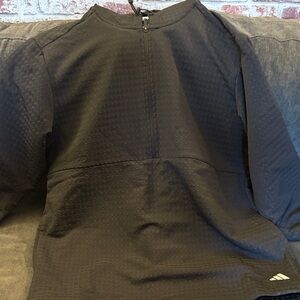 Adidas Black hooded zipper Spring Jacket